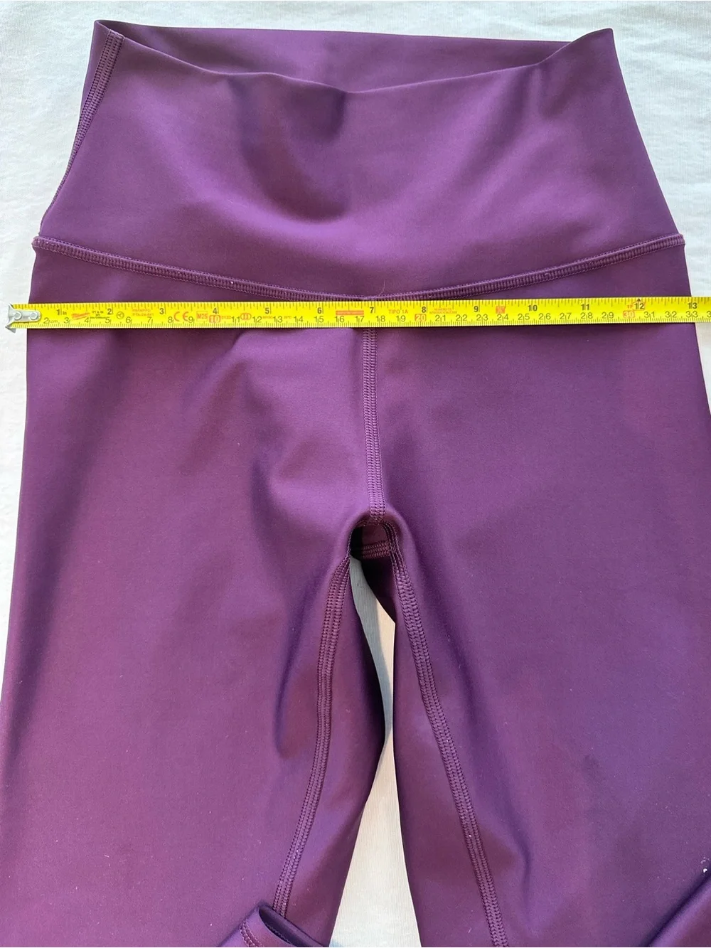 ALO Yoga Deep Plum High-Waist Leggings